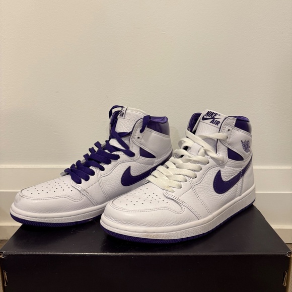 Nike Jordan 1 Retro High Court Purple - Picture 2 of 4